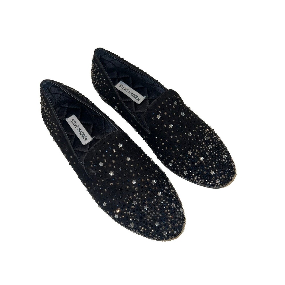 Steve Madden Mens Lemer Loafer Black Size 8M
